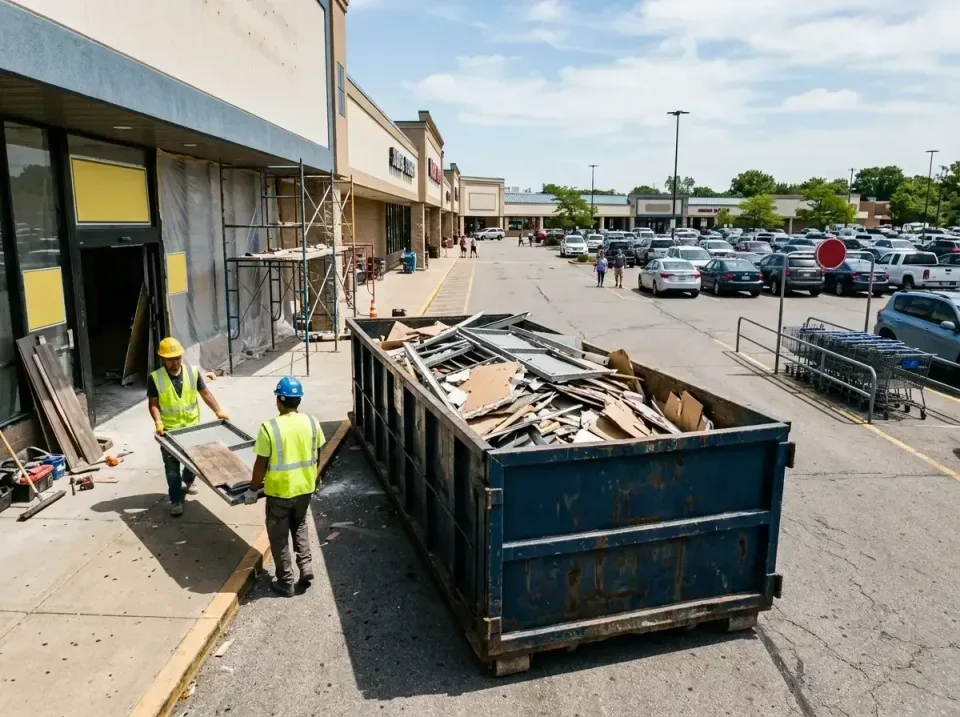 retail-store-renovation-debris-003 — frequently asked questions, Roll-off Dumpster Rentals in Reidsville, GA